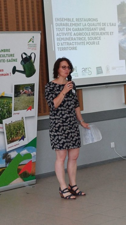 Présentation de Séverine ARTERO, Directrice adjointe de la DDT 70