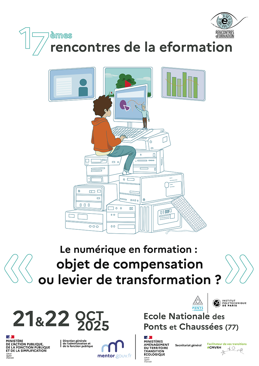AFFICHE DES RENCONTRES DE LA EFORMATION 2025