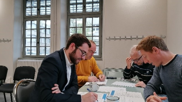 Les cadres de la DDT 63 lors de leur séminaire d'avril dernier