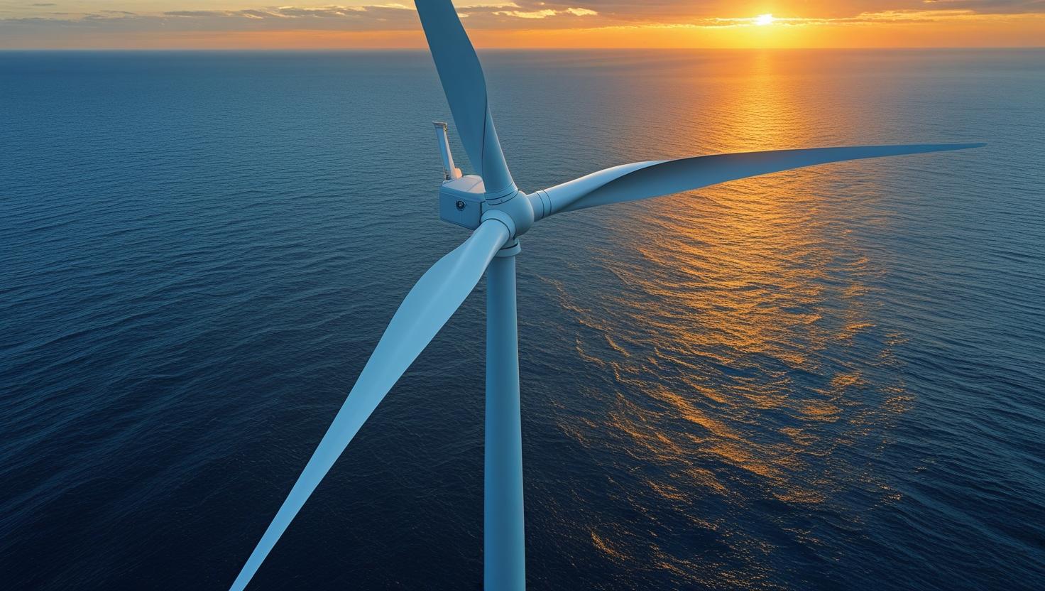 Eolienne en mer