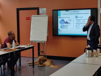 Cours avec un stagiaire particulier