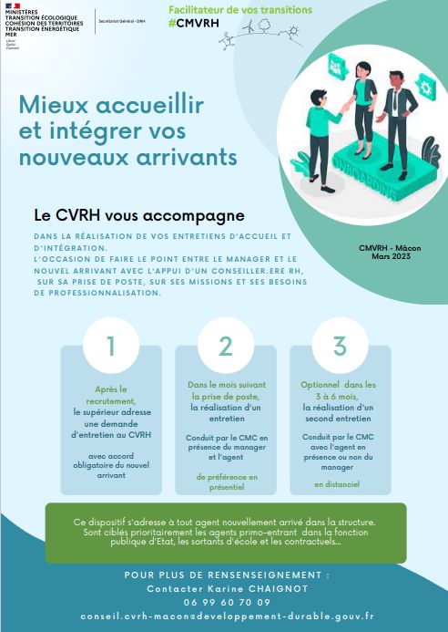 Flyer dispositif nouveaux arrivants - Mars 2023