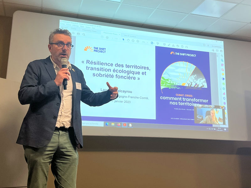 Laurent Delcayrou, chef de projet Résilience des territoires - Shift Project