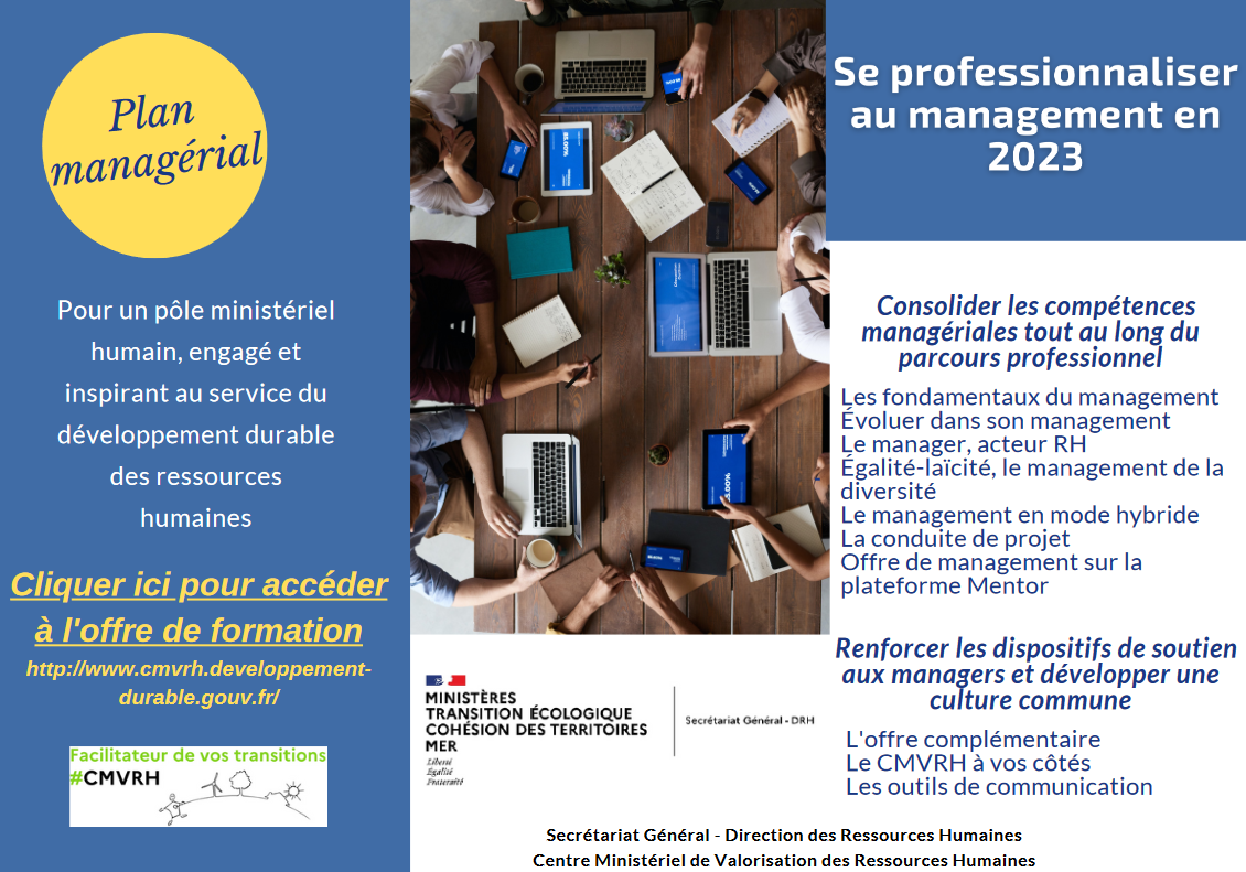 Livret se professionnaliser au management 2023 Livret se professionnaliser au management 2023