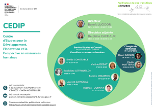 Organigramme du CEDIP